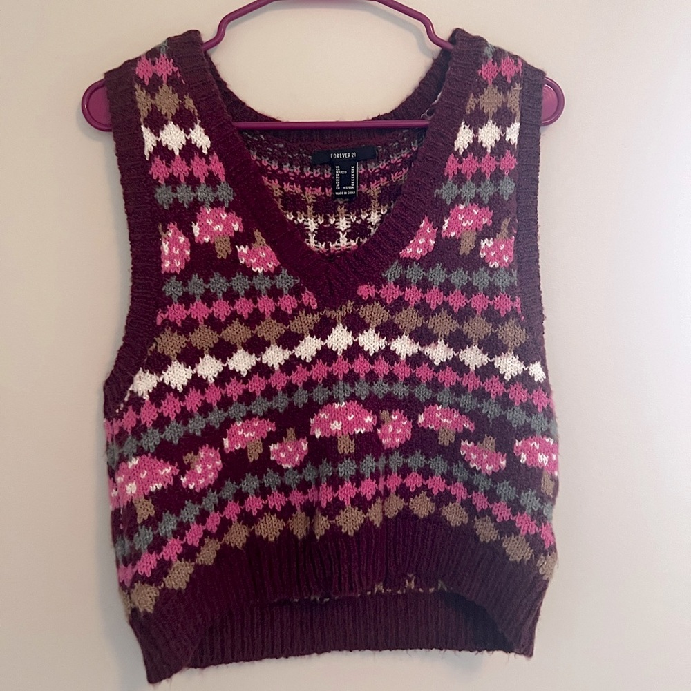 NWOT Forever 21 sweater vest